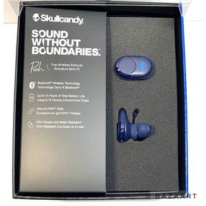Skullcandy Sound Without Boundaries Push True Wireless In-ear Headphones…